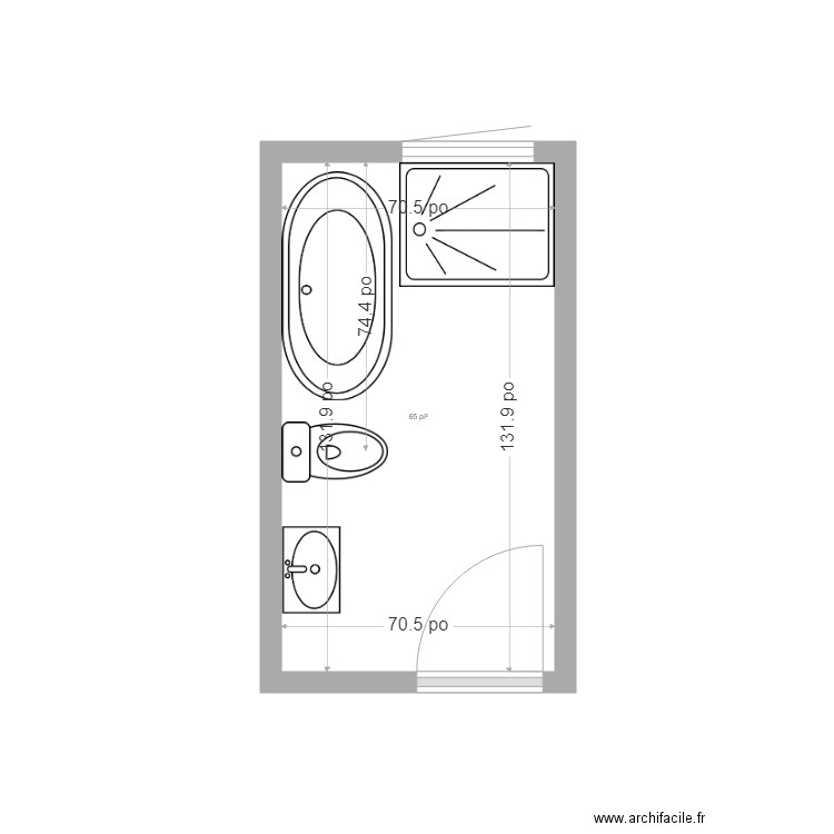 reb2. Plan de 0 pièce et 0 m2