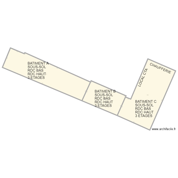 IRP ORANGERIE VERSAILLES. Plan de 3 pièces et 813 m2