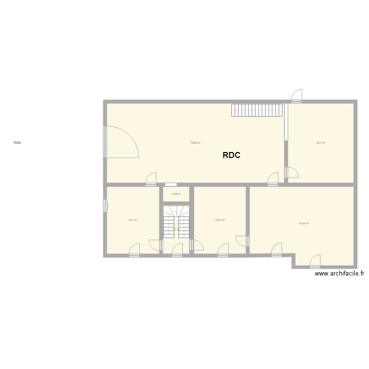 Projet St Sat. Plan de 0 pièce et 0 m2