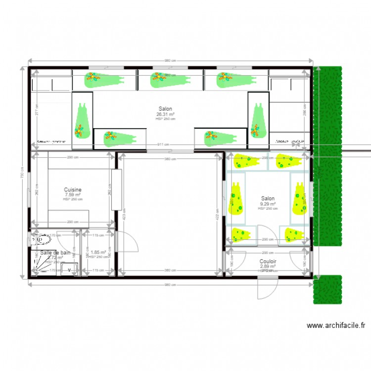 oudaya. Plan de 0 pièce et 0 m2