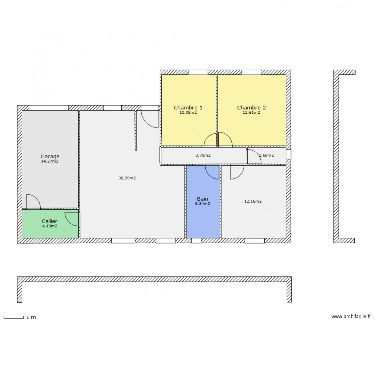 LORIE 4 garage - 84. Plan de 0 pièce et 0 m2