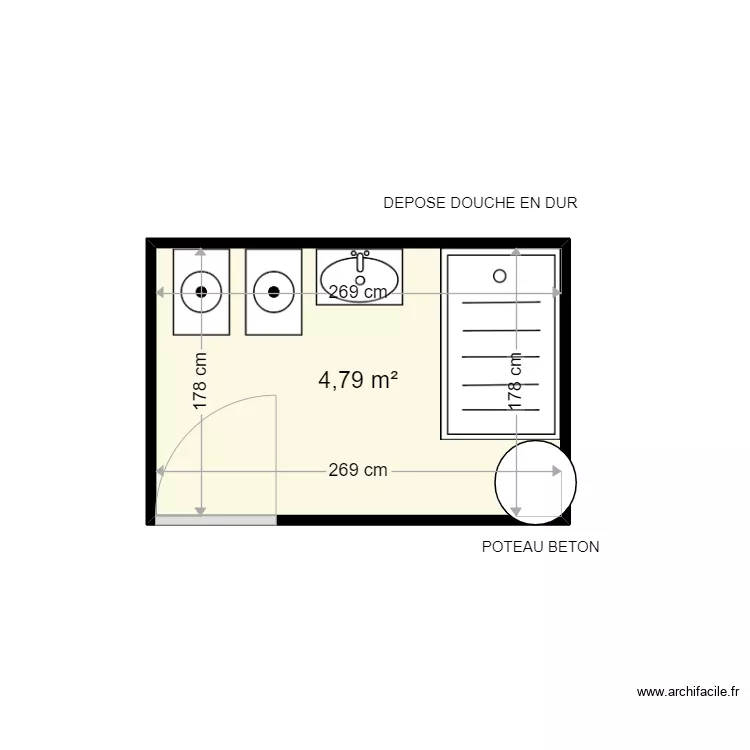 MAGNIEZ MICHEL . Plan de 