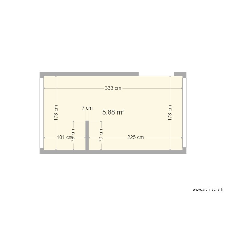 GILBERT ronce les bains. Plan de 0 pièce et 0 m2