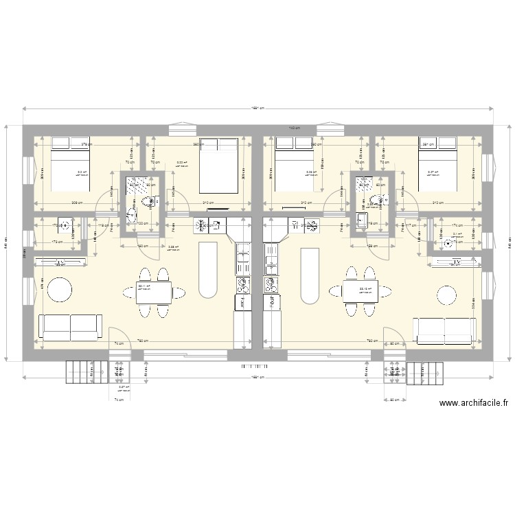 plan numero 18. Plan de 0 pièce et 0 m2