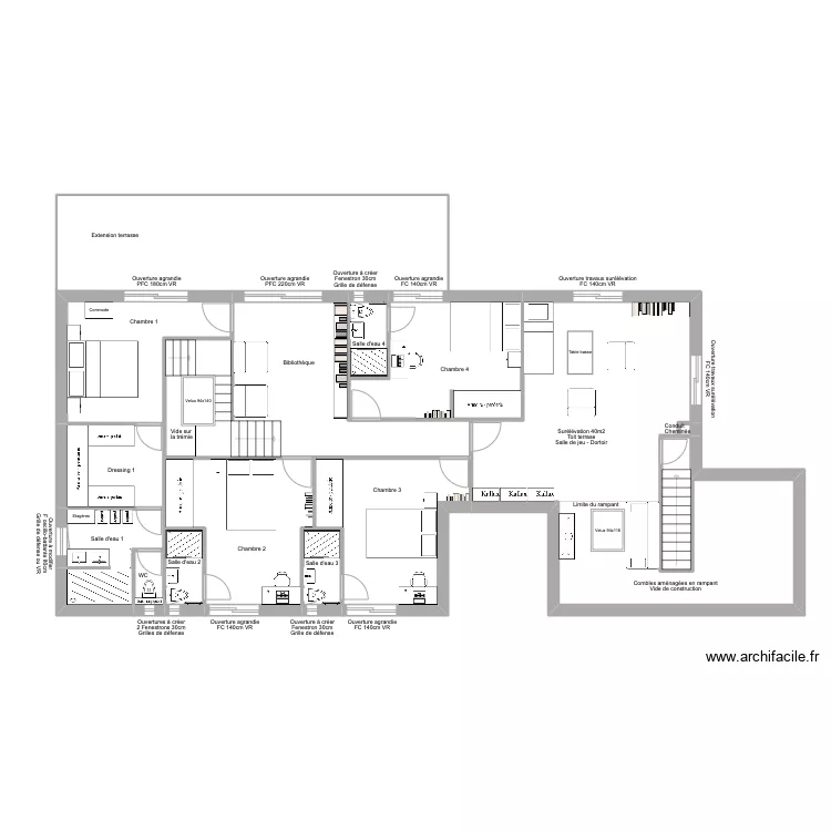 La Salle v6. Plan de 