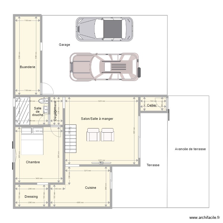 Projet future maison 1. Plan de 0 pièce et 0 m2