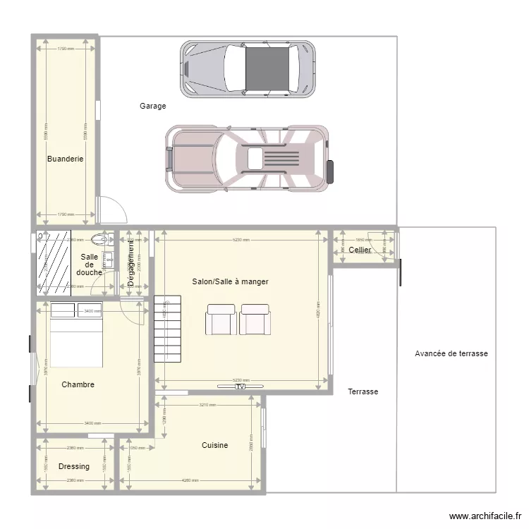 Projet future maison 1. Plan de 