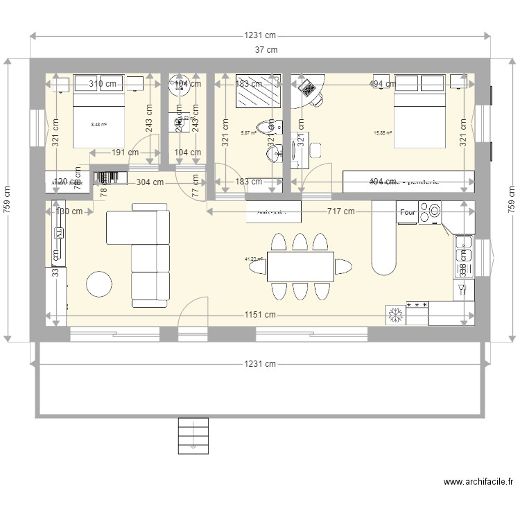 maison 5. Plan de 0 pièce et 0 m2