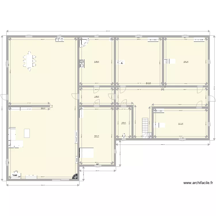 maison sam. Plan de 