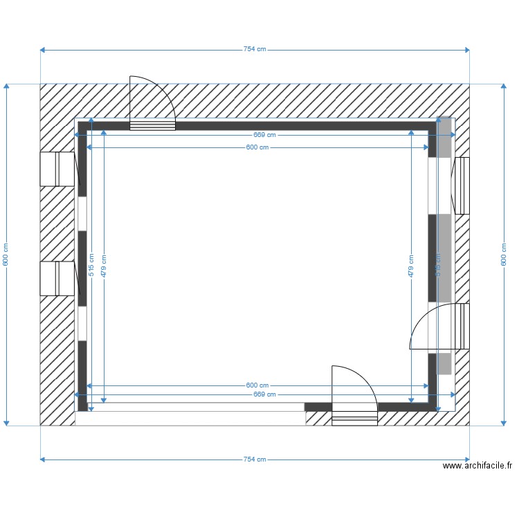 BERGERIE ETAGE NORD . Plan de 0 pièce et 0 m2
