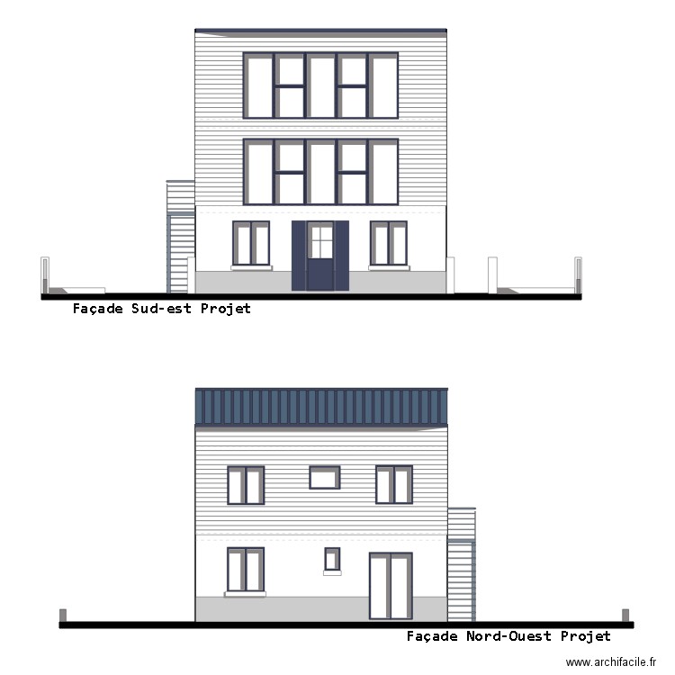 FACADES PASTORELLO PROJET 3. Plan de 0 pièce et 0 m2