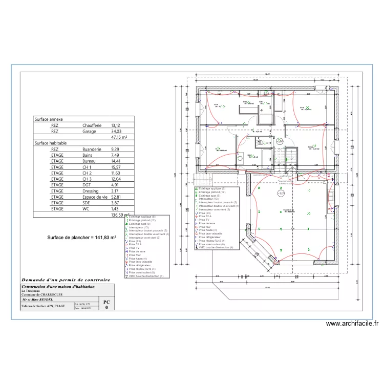 REYDEL PLAN ETAGE UNIFILAIRE ALIMS PRISES. Plan de REYDEL PLAN ETAGE UNIFILAIRE ALIMS PRISES. Plan de