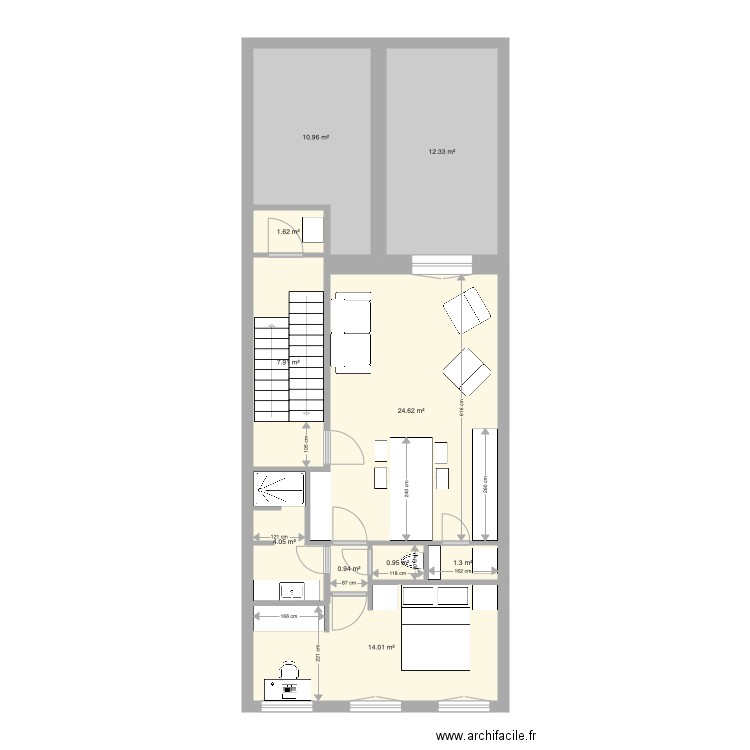 Tabellion 2e étage version 5. Plan de 0 pièce et 0 m2