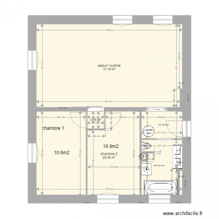 mancieulle 4. Plan de 0 pièce et 0 m2