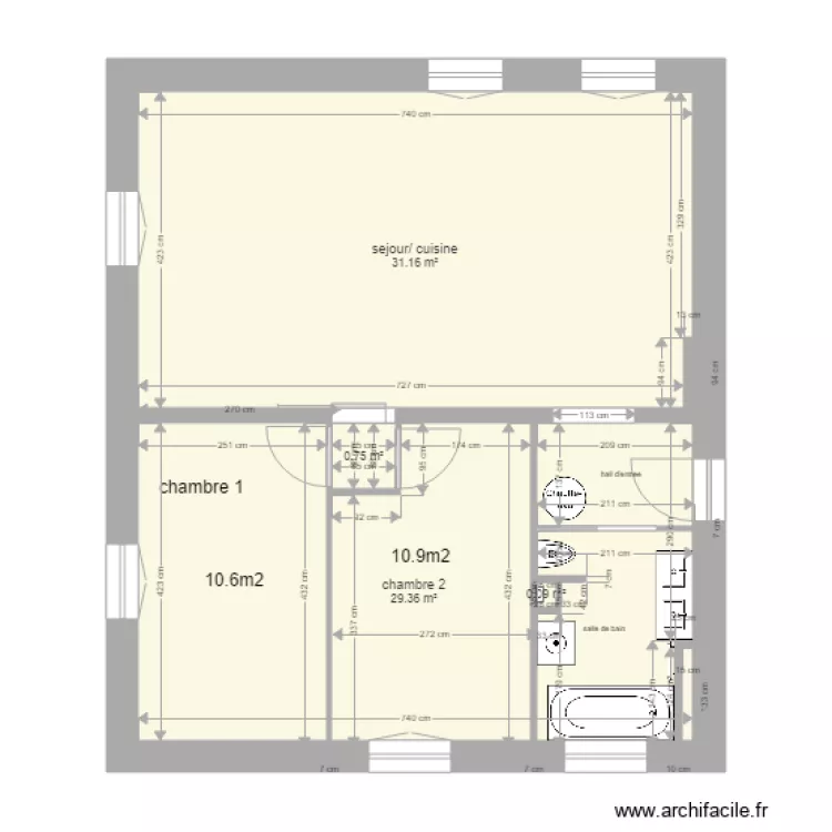 mancieulle 4. Plan de 