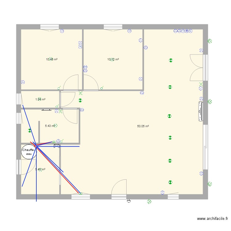 st cier élec. Plan de 0 pièce et 0 m2