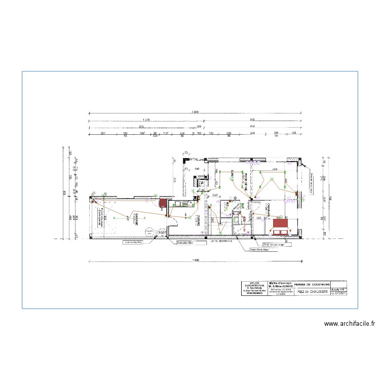 rdc adn new01. Plan de 0 pièce et 0 m2