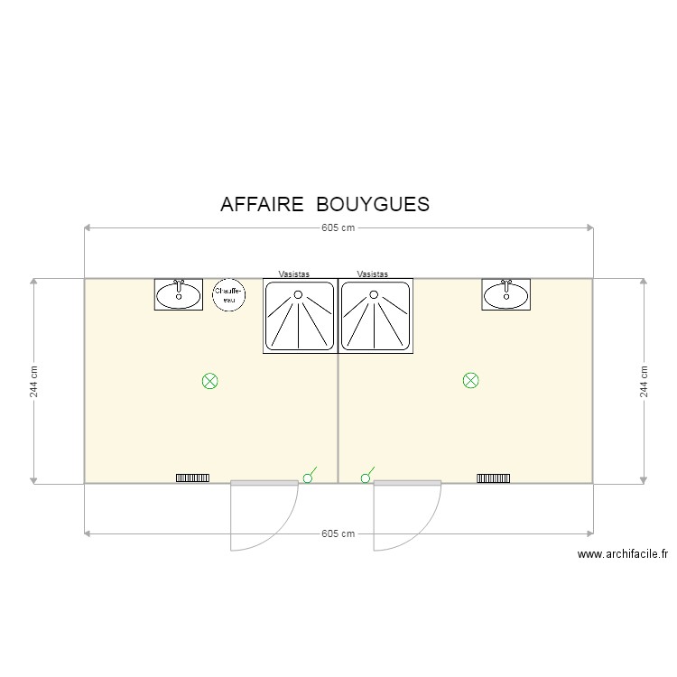 AFFAIRE BOUYGUES . Plan de 0 pièce et 0 m2