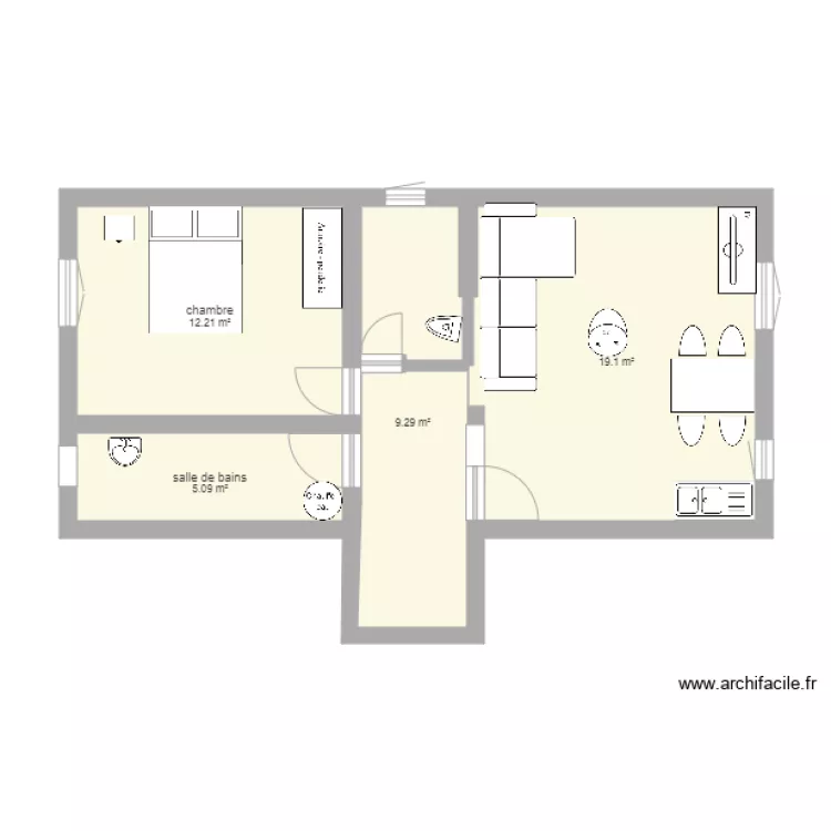 amenagement. Plan de 