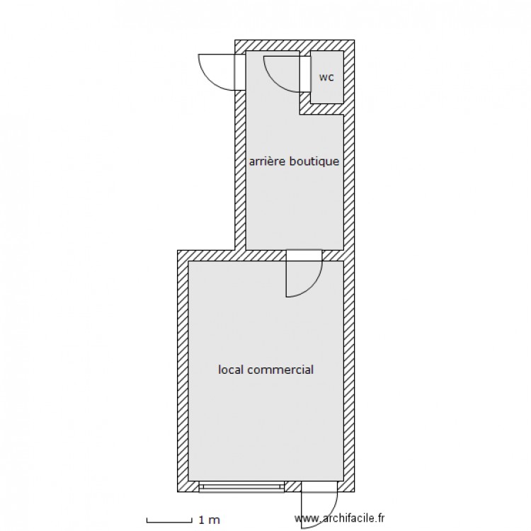 local commercial  jullien 2. Plan de 0 pièce et 0 m2