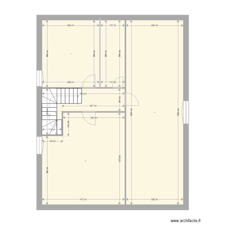 plan 2e après v4. Plan de 0 pièce et 0 m2