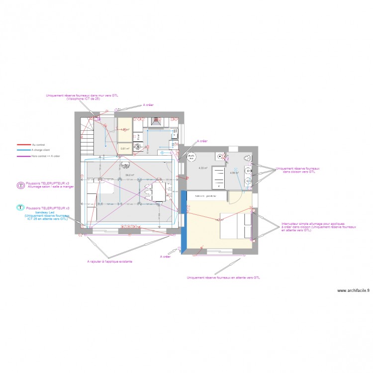 20172311 ARIOU Elec  plan final. Plan de 0 pièce et 0 m2