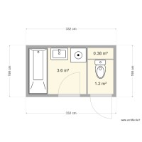 SbB WC Enzo avant travaux