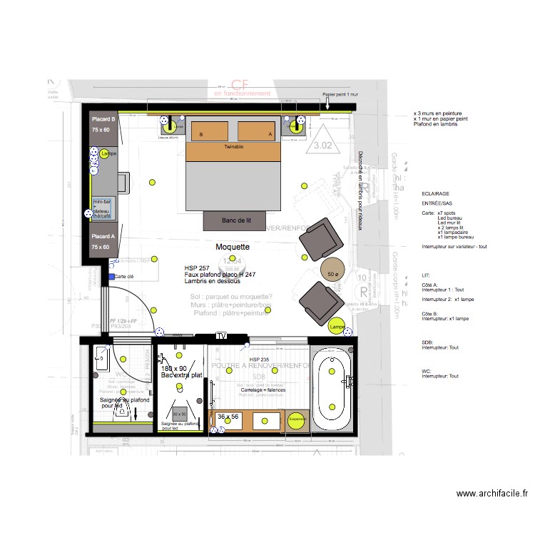 chambre 2 very new. Plan de 0 pièce et 0 m2