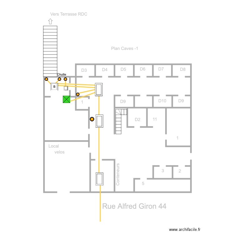 Alfred Giron 44 1. Plan de 0 pièce et 0 m2