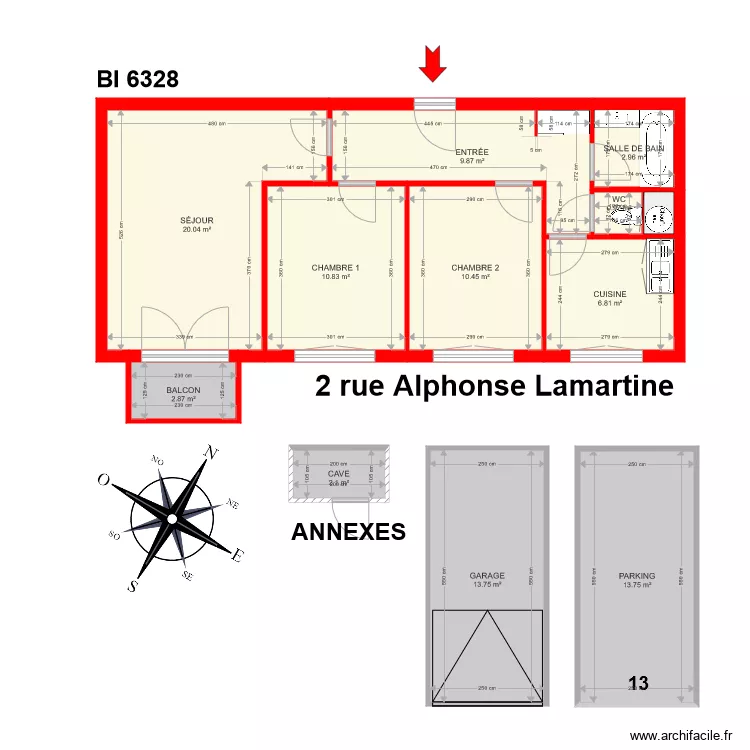 BI 6328 PLAN TECH. Plan de 