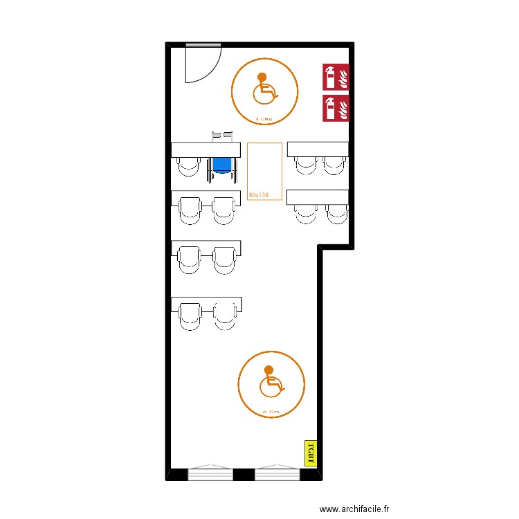 Arles A rdc ACC. Plan de 0 pièce et 0 m2