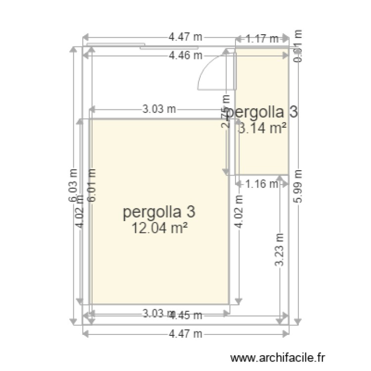 PERG3. Plan de 0 pièce et 0 m2 PERG3. Plan de 0 pièce et 0 m2
