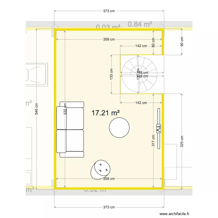 loft Monet version 3. Plan de 