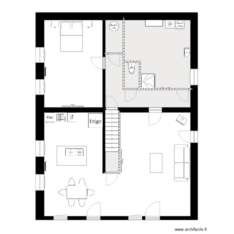 clerjus 2eme plan. Plan de 0 pièce et 0 m2