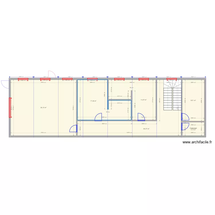 Яхт Клуб 8м. Plan de 