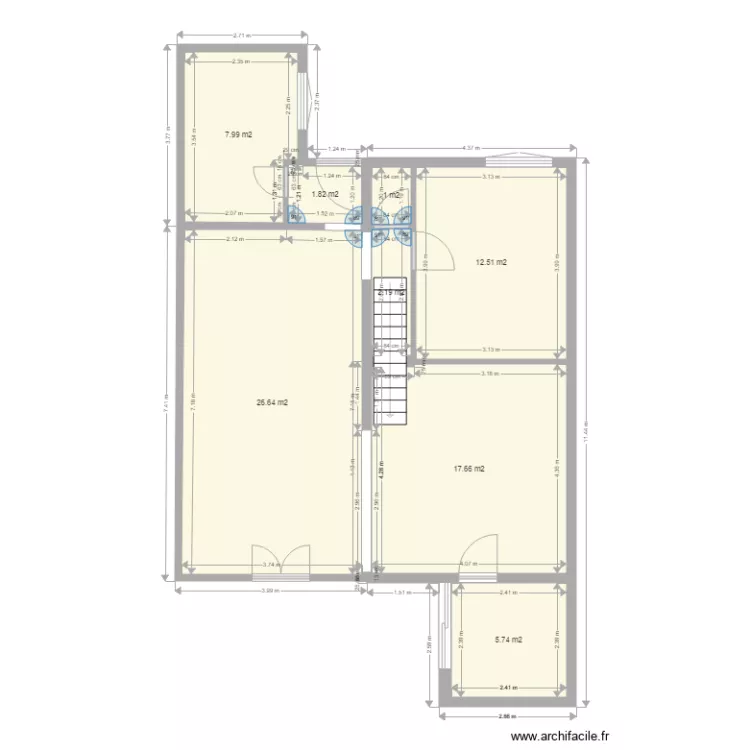 maison. Plan de maison. Plan de