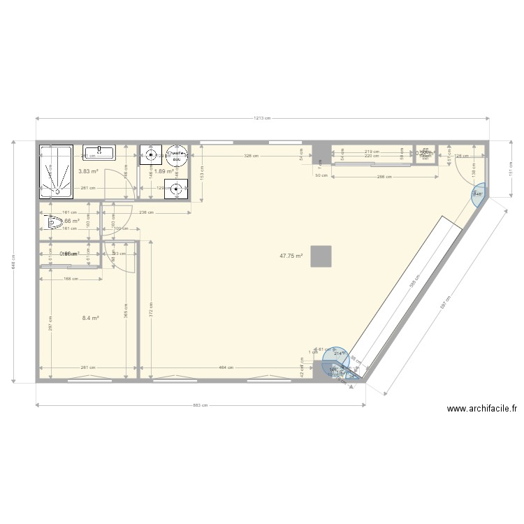 La Rotonde F2. Plan de 0 pièce et 0 m2