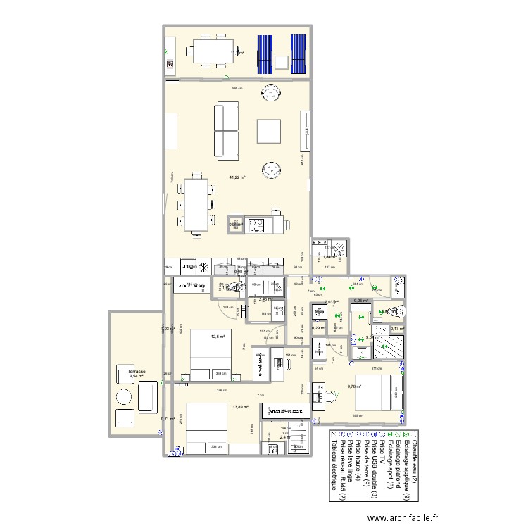 Santa Clara 2 face mer finale V2. Plan de 0 pièce et 0 m2