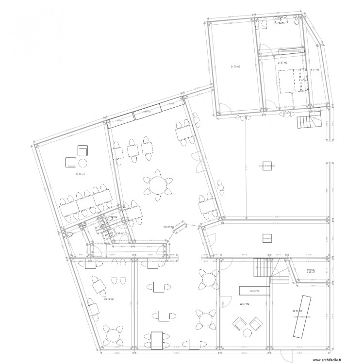 LE CHEVAL BLANC. Plan de 0 pièce et 0 m2