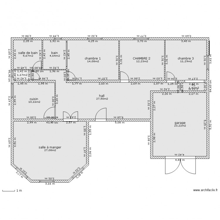 thies etage. Plan de 0 pièce et 0 m2