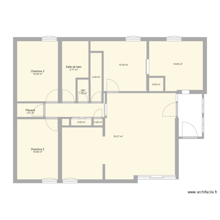 Maison etude 1960 2. Plan de 0 pièce et 0 m2