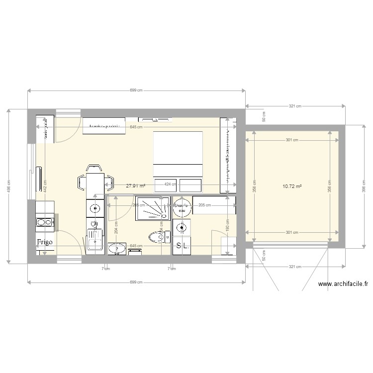 New Garage meubles sans EDF 2. Plan de 0 pièce et 0 m2