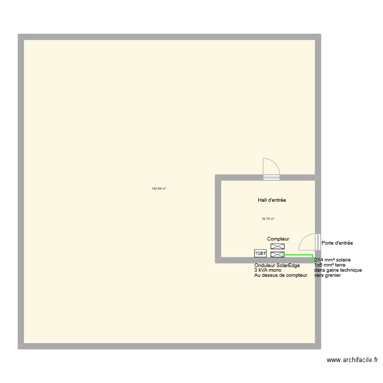 Delphine Crepin. Plan de 0 pièce et 0 m2