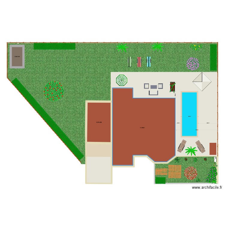 COULOIR DE NAGE. Plan de 0 pièce et 0 m2
