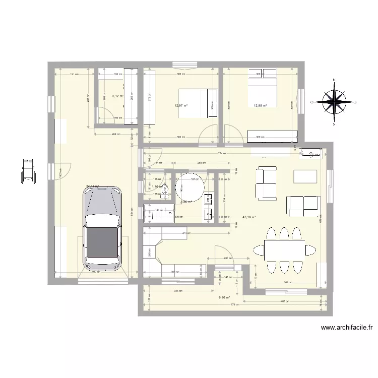 plan 2 vacance. Plan de 