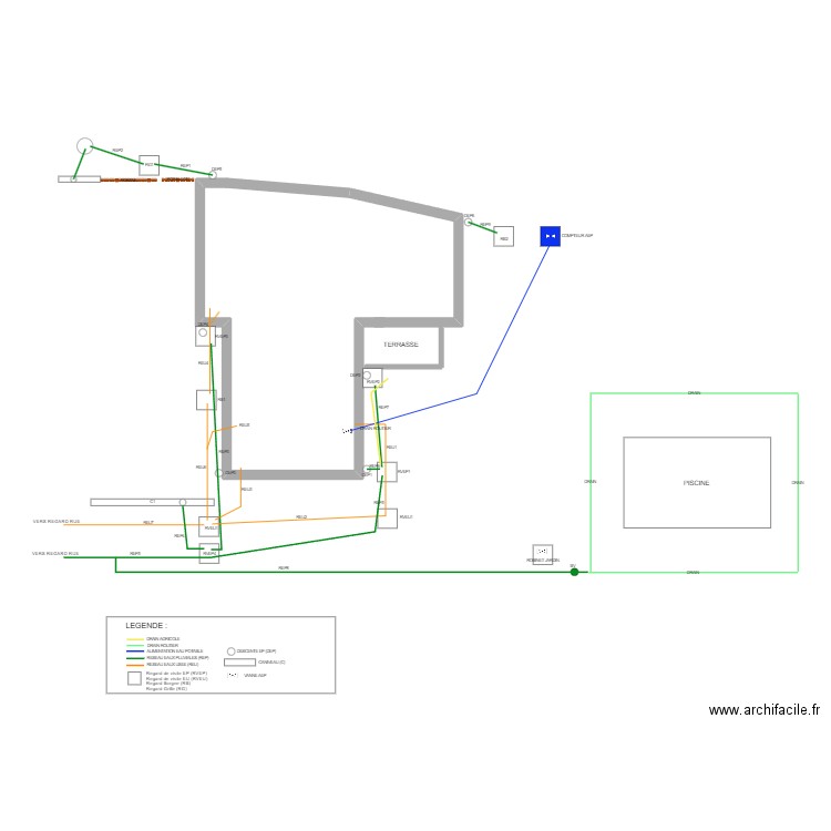 CLUNY . Plan de 0 pièce et 0 m2