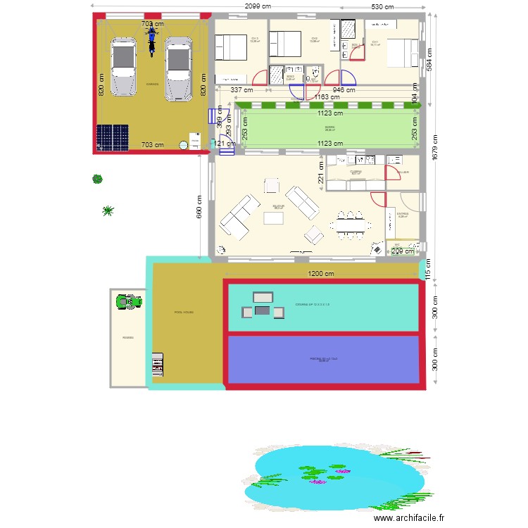 5P SERRE2. Plan de 0 pièce et 0 m2