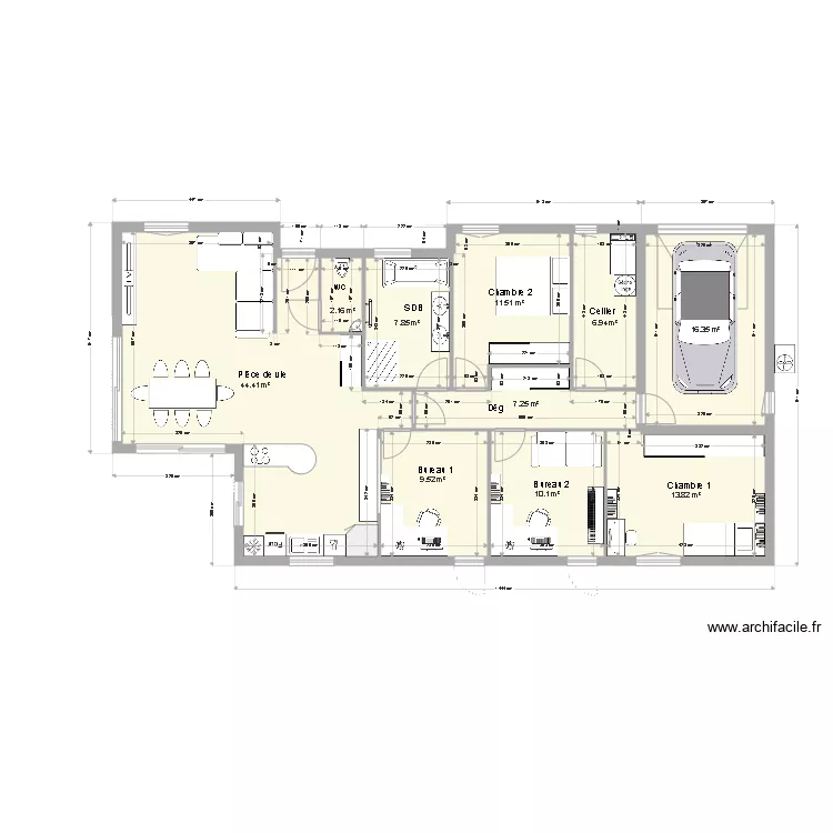 Clairmatin 6. Plan de 