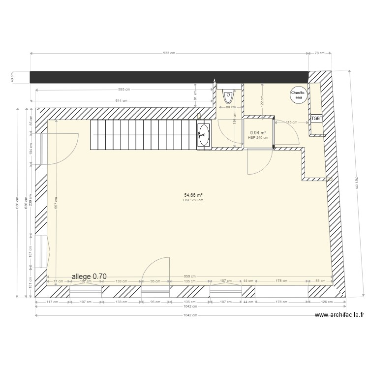  RDC BARRUS 01. Plan de 0 pièce et 0 m2