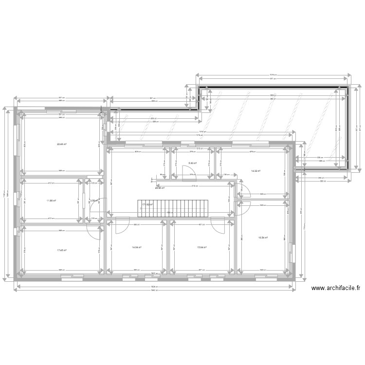 Marienthastrasse 1 étage. Plan de 0 pièce et 0 m2